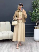 کت و پیراهن لینن نچرال کد 4832 - تصویر 6