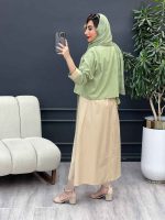کت و پیراهن لینن نچرال کد 4832 - تصویر 14