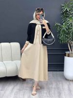 کت و پیراهن لینن نچرال کد 4832 - تصویر 4