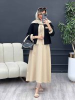 کت و پیراهن لینن نچرال کد 4832 - تصویر 8