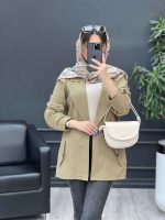 مانتو لینن سر شانه ژیله کد 4815 - تصویر 16