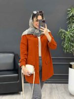 مانتو لینن پیله دار دو جیب نما کد 4774 - تصویر 17