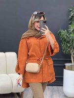 مانتو کمر گت بغل چاک کد 4853 - تصویر 5