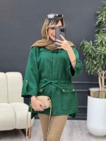مانتو کمر گت بغل چاک کد 4853 - تصویر 9