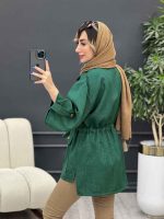 مانتو کمر گت بغل چاک کد 4853 - تصویر 17