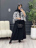 ست کت و دامن طرح دار کد 4833 - تصویر 10