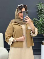 کت و  پیراهن ریش دار کد 4831 - تصویر 14