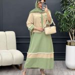 کت و پیراهن ریش دار کد 4831