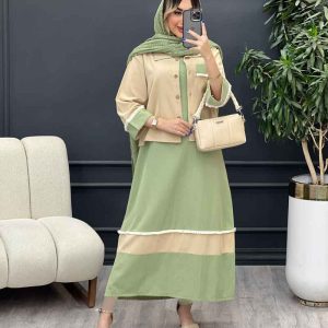 کت و پیراهن ریش دار کد 4831