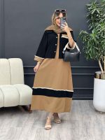 کت و  پیراهن ریش دار کد 4831 - تصویر 3