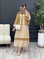 کت و  پیراهن ریش دار کد 4831 - تصویر 6