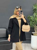 مانتو لینن سر شانه ژیله کد 4815 - تصویر 12