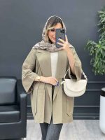 مانتو لینن جیب پاگن کد 4858 - تصویر 14