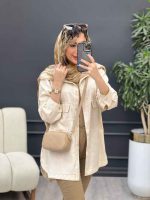 مانتو دو جیب پاکتی لنا کد 4799 - تصویر 9