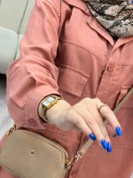 مانتو دو جیب پاکتی لنا کد 4799 - تصویر 8