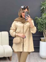 مانتو دو جیب پاکتی لنا کد 4799 - تصویر 16