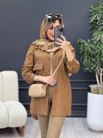 مانتو دو جیب پاکتی لنا کد 4799 - تصویر 15