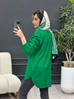 مانتو دو جیب پاکتی لنا کد 4799 - تصویر 12