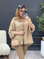مانتو آستین پاگن هیوا کد 4816 - تصویر 11