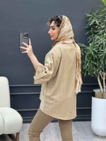 مانتو آستین پاگن هیوا کد 4816 - تصویر 15