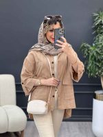 مانتو آستین پاگن هیوا کد 4816 - تصویر 16