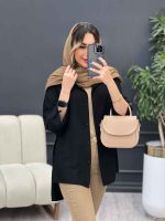 مانتو دکمه مخفی بغل چاک کد 4848 - تصویر 16