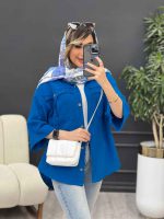 مانتو جیب پیله ریش دار کد 4850 - تصویر 22