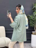 مانتو جیب مثلثی نوا کد 4783 - تصویر 9