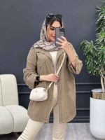 مانتو جیب مثلثی نوا کد 4783 - تصویر 8