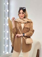 مانتو دو جیب پیله رزا کد 4874 - تصویر 23