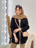 مانتو دو جیب پیله رزا کد 4874 - تصویر 5