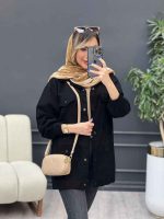 مانتو کتان شش جیب نما کد 4842 - تصویر 13
