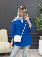 مانتو سرشانه پاگن پایین ریش کد 4880 - تصویر 18