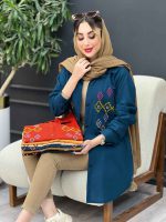 مانتو لینن طرح لوزی کد 4884 - تصویر 17