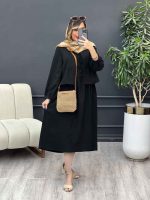 کت و پیراهن کمر پیله دار کد 4909 - تصویر 6
