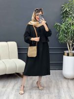 کت و پیراهن کمر پیله دار کد 4909 - تصویر 10