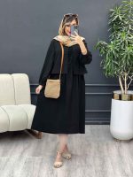کت و پیراهن کمر پیله دار کد 4909 - تصویر 16