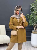 مانتو لینن رنگی تک جیب کد 4885 - تصویر 13
