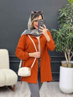 مانتو آستین پیله بغل سگک کد 4888 - تصویر 14