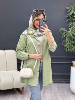 مانتو آستین پیله بغل سگک کد 4888 - تصویر 11
