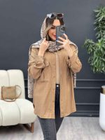 مانتو دو جیب پیله آرتمیس کد 4899 - تصویر 14
