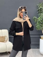 مانتو دو جیب پیله آرتمیس کد 4899 - تصویر 5