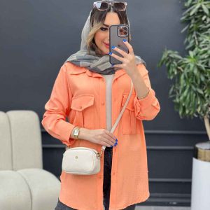 مانتو دو جیب پیله آرتمیس کد 4899