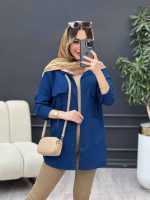 مانتو دو جیب پیله آرتمیس کد 4899 - تصویر 9