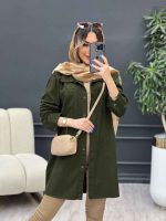 مانتو کتان رنگی سوفیا کد 4919 - تصویر 2