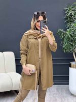 مانتو کتان رنگی سوفیا کد 4919 - تصویر 14