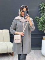 مانتو کتان رنگی سوفیا کد 4919 - تصویر 6