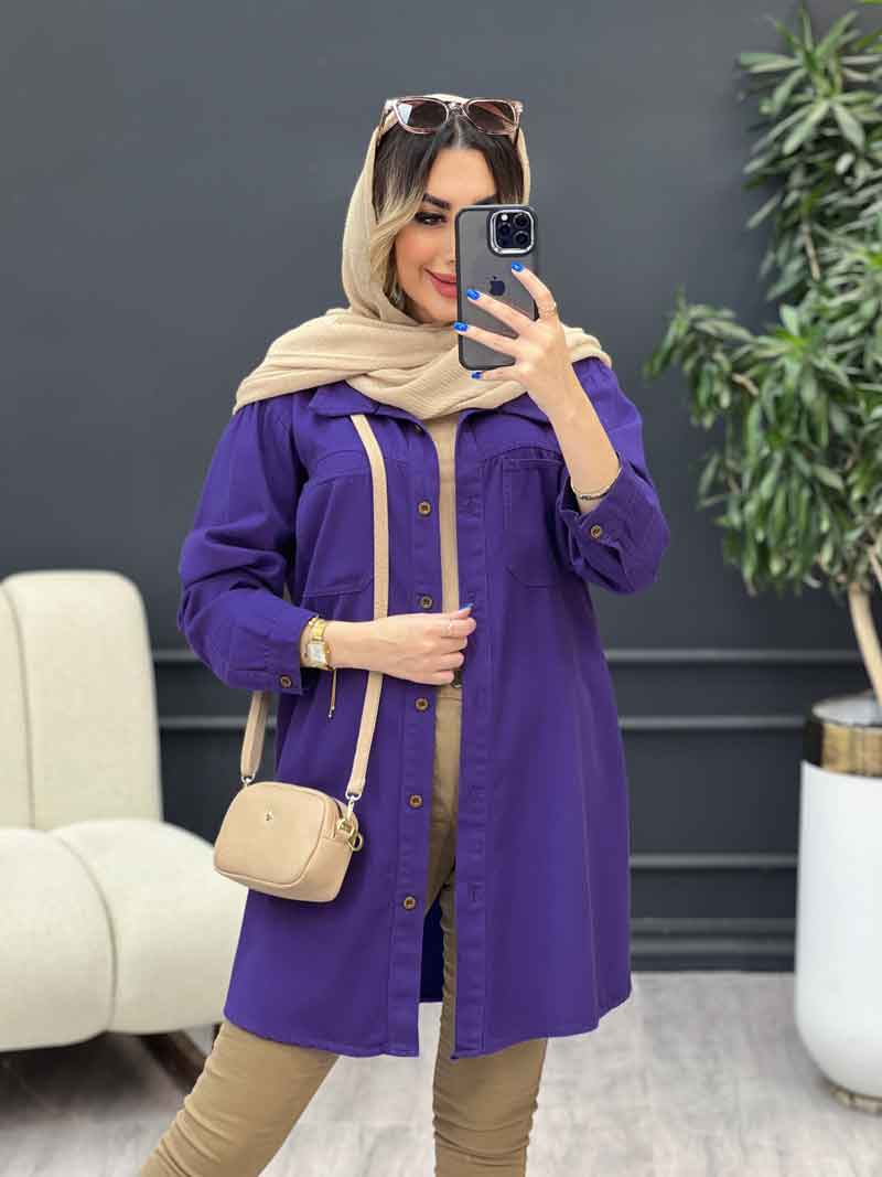 مانتو کتان رنگی سوفیا کد 4919 مانتو کتان رنگی سوفیا کد 4919