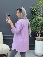 مانتو دو جیب پاکتی زاپ دار کد 4920 - تصویر 21