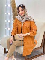 مانتو دو جیب پیله کد 4907 - تصویر 15
